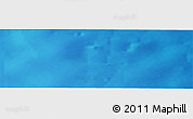 Shaded Relief Panoramic Map of the area around 46° 34' 35" S, 56° 52' 30" W