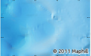 Physical Map of the area around 46° 34' 35" S, 6° 52' 30" E