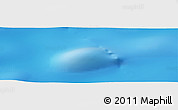 Physical Panoramic Map of the area around 46° 34' 35" S, 81° 31' 30" W