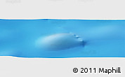 Shaded Relief Panoramic Map of the area around 46° 34' 35" S, 81° 31' 30" W