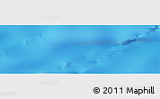 Shaded Relief Panoramic Map of the area around 46° 34' 35" S, 83° 13' 29" W