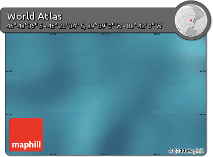 Satellite Map of the Area around 46° 34' 35" S, 89° 10' 30" W