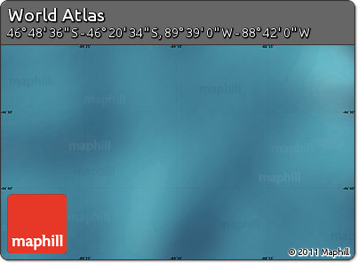 Satellite Map of the Area around 46° 34' 35" S, 89° 10' 30" W
