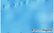 Physical Map of the area around 46° 59' 36" S, 15° 13' 29" W
