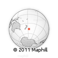 Where is the area around 46° 59' 36" S, 175° 52' 30" W located? Outline Map of the Area around 46° 59' 36" S, 175° 52' 30" W, rectangular outline