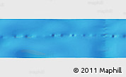 Physical Panoramic Map of the area around 46° 59' 36" S, 20° 19' 30" W