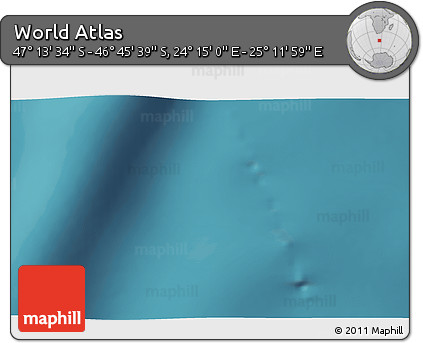 Satellite 3D Map of the Area around 46° 59' 36" S, 24° 43' 30" E