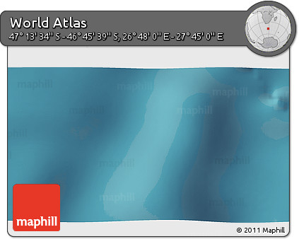 Satellite 3D Map of the Area around 46° 59' 36" S, 27° 16' 29" E