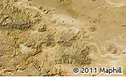 Satellite Map of the area around 46° 59' 36" S, 68° 46' 30" W