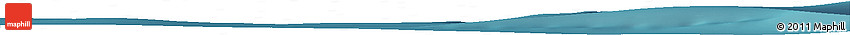 Satellite Horizon Map of the Area around 46° 59' 36" S, 75° 43' 29" E