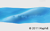 Political Panoramic Map of the area around 46° 59' 36" S, 76° 34' 29" E