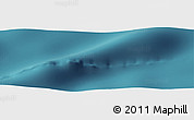 Satellite Panoramic Map of the area around 46° 59' 36" S, 76° 34' 29" E
