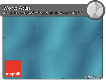 Satellite Map of the Area around 46° 59' 36" S, 82° 22' 30" W