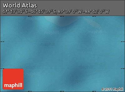 Satellite Map of the Area around 46° 59' 36" S, 89° 10' 30" W