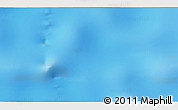 Physical 3D Map of the area around 46° 59' 36" S, 95° 16' 30" E