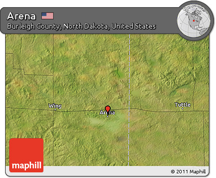 Satellite 3D Map of Arena