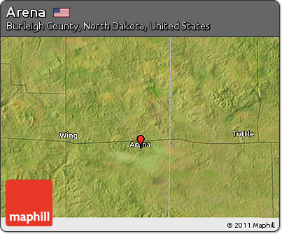 Satellite 3D Map of Arena