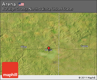 Satellite 3D Map of Arena