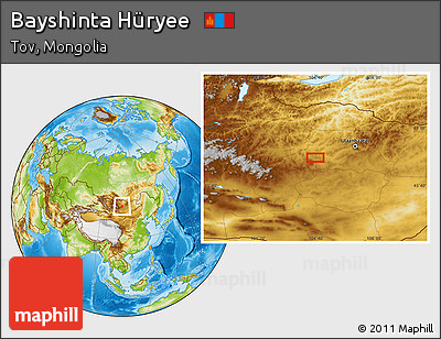 Physical Location Map of Bayshinta Hüryee