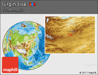 Physical Location Map of Ijirgin Jisa