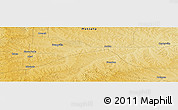 Physical Panoramic Map of the area around 47° 16' 15" N, 107° 1' 30" W