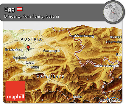 Physical 3D Map of Egg