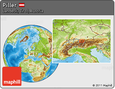 Physical Location Map of Piller