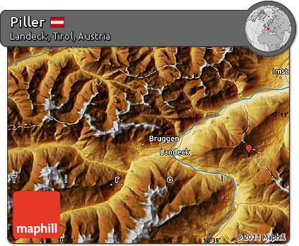 Physical Map of Piller