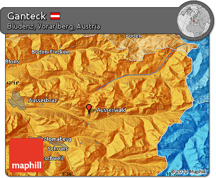 Political Map of Ganteck