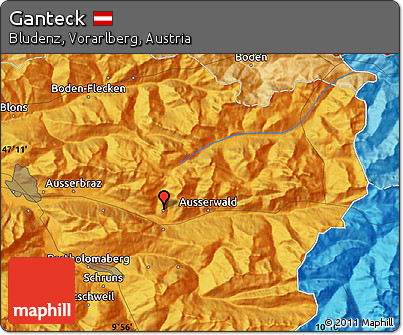 Political Map of Ganteck