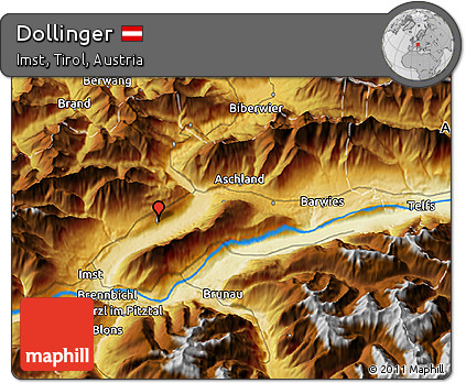 Physical 3D Map of Dollinger
