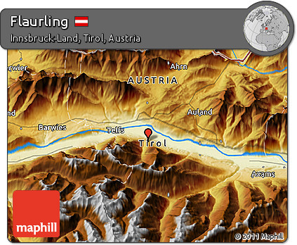 Physical 3D Map of Flaurling