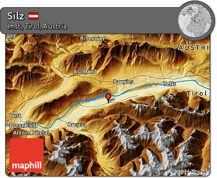 Physical 3D Map of Silz
