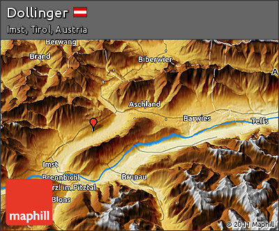 Physical 3D Map of Dollinger
