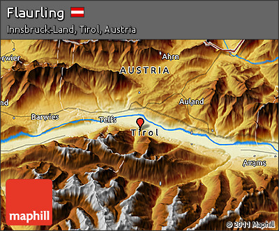 Physical 3D Map of Flaurling