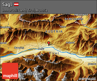 Physical 3D Map of Sagl