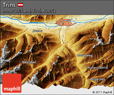Physical 3D Map of Trins
