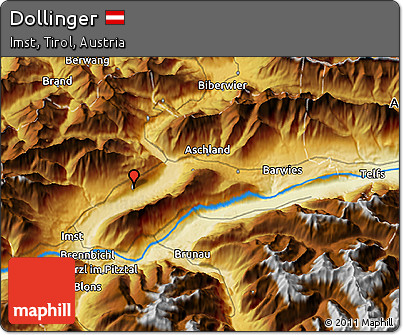 Physical 3D Map of Dollinger