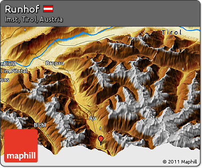 Physical 3D Map of Runhof