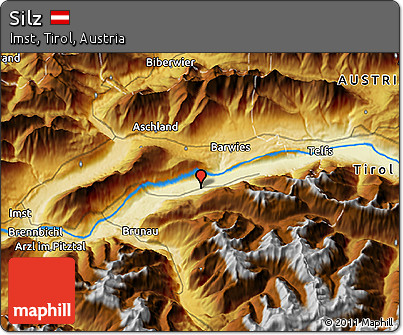 Physical 3D Map of Silz
