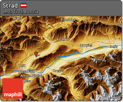 Physical 3D Map of Strad