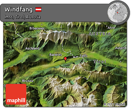 Satellite 3D Map of Windfang