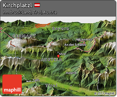 Satellite 3D Map of Kirchplatzl