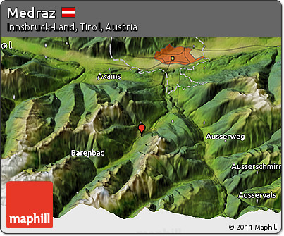 Satellite 3D Map of Medraz