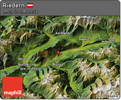 Satellite 3D Map of Riedern
