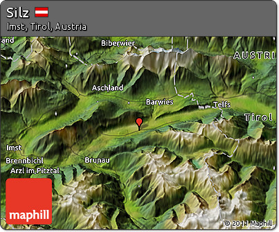 Satellite 3D Map of Silz