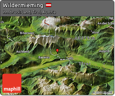 Satellite 3D Map of Wildermieming