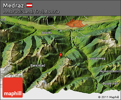 Satellite 3D Map of Medraz