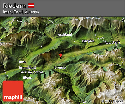 Satellite 3D Map of Riedern