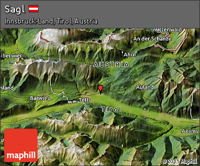 Satellite 3D Map of Sagl